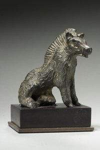 Javali, provavelmente da Gália, do século I a II dC (bronze) (ver também 270503)